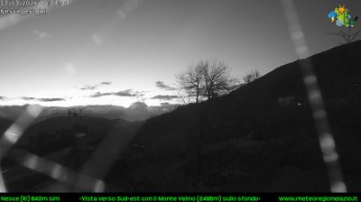 immagine della webcam nei dintorni di Campo Felice: webcam Pescorocchiano