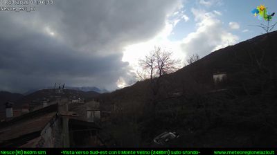immagine della webcam nei dintorni di Campo Felice: webcam Pescorocchiano