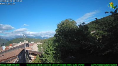 immagine della webcam nei dintorni di L'Aquila: webcam Pescorocchiano