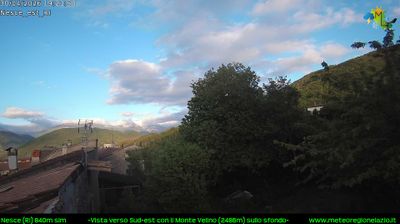 immagine della webcam nei dintorni di Rieti: webcam Pescorocchiano