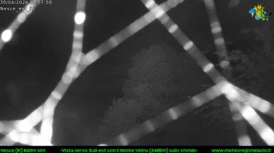 immagine della webcam nei dintorni di Rocca di Cambio: webcam Pescorocchiano