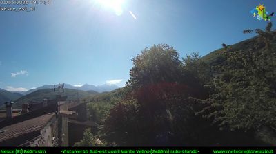 immagine della webcam nei dintorni di Terminillo: webcam Pescorocchiano