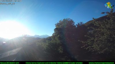 immagine della webcam nei dintorni di Borgorose: webcam Pescorocchiano