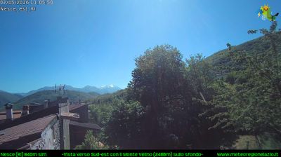 immagine della webcam nei dintorni di Scoppito: webcam Pescorocchiano