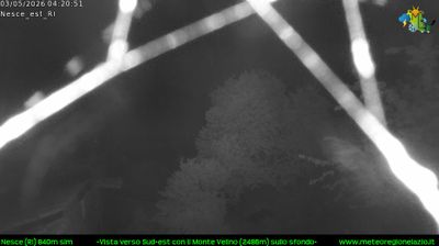immagine della webcam nei dintorni di Tagliacozzo: webcam Pescorocchiano