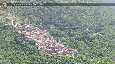 immagine della webcam nei dintorni di Campaegli: webcam Vallepietra