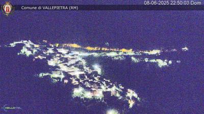 immagine della webcam nei dintorni di Tagliacozzo: webcam Vallepietra