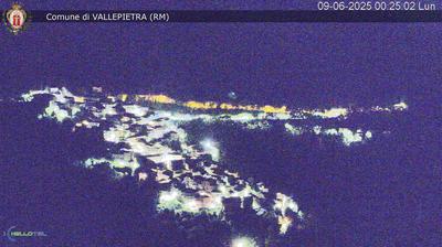 immagine della webcam nei dintorni di Castellafiume: webcam Vallepietra