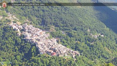 immagine della webcam nei dintorni di Genazzano: webcam Vallepietra