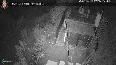 immagine della webcam nei dintorni di Camporotondo: webcam Vallepietra