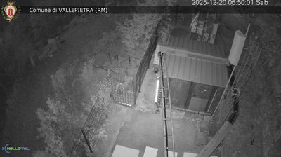 immagine della webcam nei dintorni di Castellafiume: webcam Vallepietra