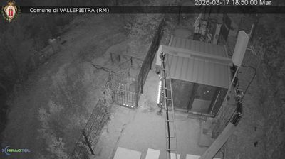 immagine della webcam nei dintorni di Castellafiume: webcam Vallepietra