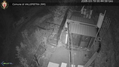 immagine della webcam nei dintorni di Camporotondo: webcam Vallepietra