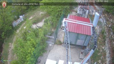immagine della webcam nei dintorni di Collepardo: webcam Vallepietra