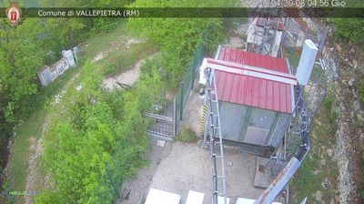 immagine della webcam nei dintorni di Civitella Roveto: webcam Vallepietra