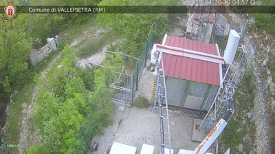 immagine della webcam nei dintorni di Genazzano: webcam Vallepietra