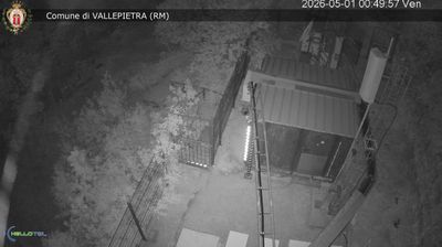 immagine della webcam nei dintorni di Cervara di Roma: webcam Vallepietra