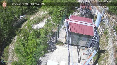 immagine della webcam nei dintorni di Cervara di Roma: webcam Vallepietra