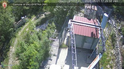 immagine della webcam nei dintorni di Serrone: webcam Vallepietra