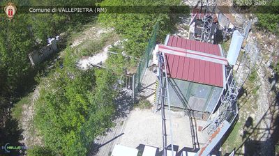immagine della webcam nei dintorni di Avezzano: webcam Vallepietra