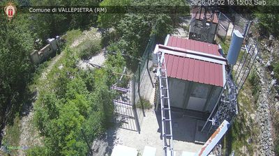 immagine della webcam nei dintorni di Campo Staffi: webcam Vallepietra