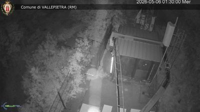 immagine della webcam nei dintorni di Camporotondo: webcam Vallepietra