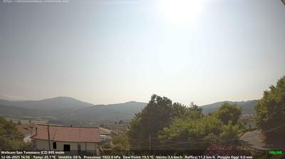 immagine della webcam nei dintorni di Zumpano: webcam Soveria Mannelli