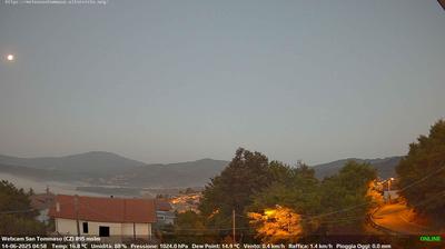 immagine della webcam nei dintorni di Campora San Giovanni: webcam Soveria Mannelli