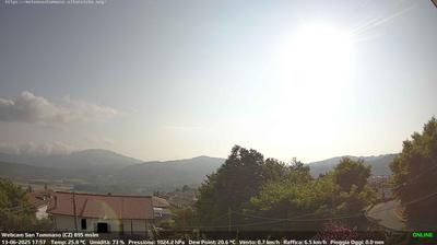immagine della webcam nei dintorni di Zumpano: webcam Soveria Mannelli