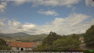 immagine della webcam nei dintorni di Sant'Eufemia Lamezia: webcam Soveria Mannelli