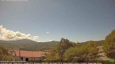 immagine della webcam nei dintorni di Sant'Eufemia Lamezia: webcam Soveria Mannelli