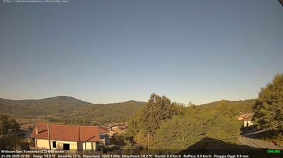 immagine della webcam nei dintorni di Catanzaro: webcam Soveria Mannelli