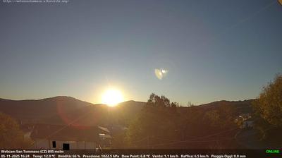 immagine della webcam nei dintorni di Gizzeria: webcam Soveria Mannelli