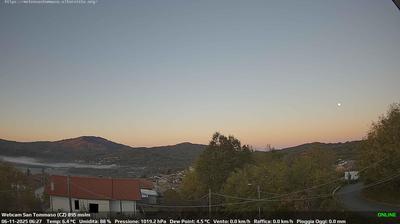 immagine della webcam nei dintorni di Spezzano della Sila: webcam Soveria Mannelli