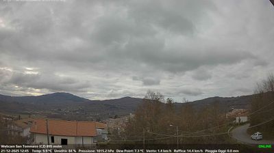 immagine della webcam nei dintorni di Catanzaro: webcam Soveria Mannelli