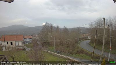 immagine della webcam nei dintorni di Catanzaro: webcam Soveria Mannelli