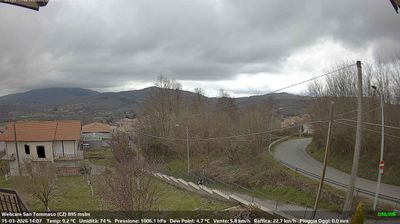 immagine della webcam nei dintorni di Amantea: webcam Soveria Mannelli