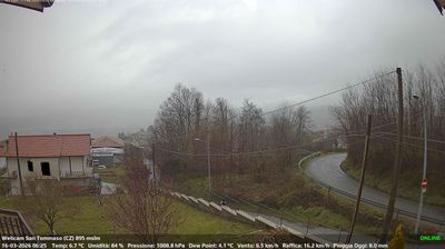 immagine della webcam nei dintorni di Spezzano della Sila: webcam Soveria Mannelli