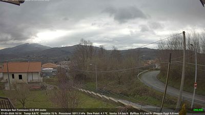 immagine della webcam nei dintorni di Camigliatello Silano: webcam Soveria Mannelli