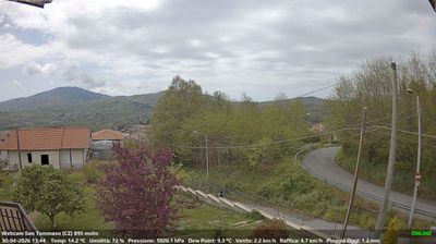 immagine della webcam nei dintorni di Villaggio Palumbo: webcam Soveria Mannelli