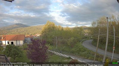 immagine della webcam nei dintorni di Amantea: webcam Soveria Mannelli