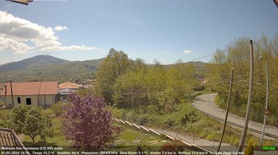 immagine della webcam nei dintorni di Rogliano: webcam Soveria Mannelli