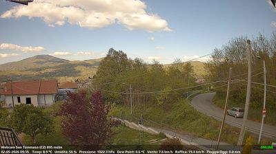 immagine della webcam nei dintorni di Simeri Crichi: webcam Soveria Mannelli