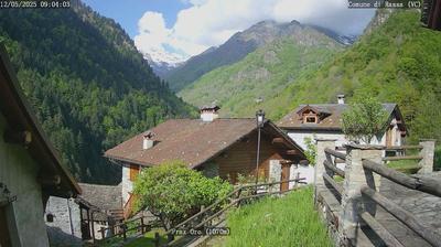 Preview delle webcam di Rassa: Val Gronda