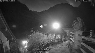 immagine della webcam nei dintorni di Alpe di Mera: webcam Rassa