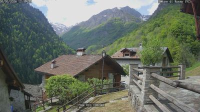 immagine della webcam nei dintorni di Alagna Valsesia: webcam Rassa