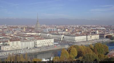 immagine della webcam nei dintorni di Castagneto Po: webcam Torino Bric della Croce