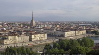 immagine della webcam nei dintorni di San Raffaele Cimena: webcam Torino Bric della Croce