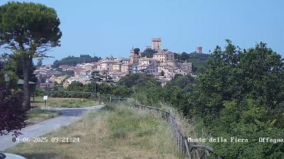 immagine della webcam nei dintorni di Portonovo: webcam Offagna