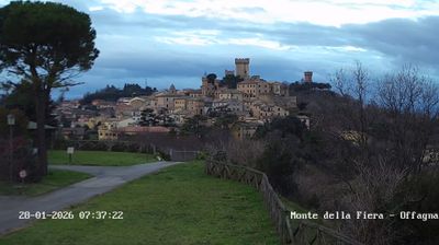 immagine della webcam nei dintorni di Castelfidardo: webcam Offagna